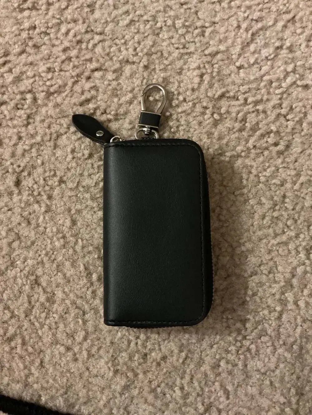 Unbranded black pebbled